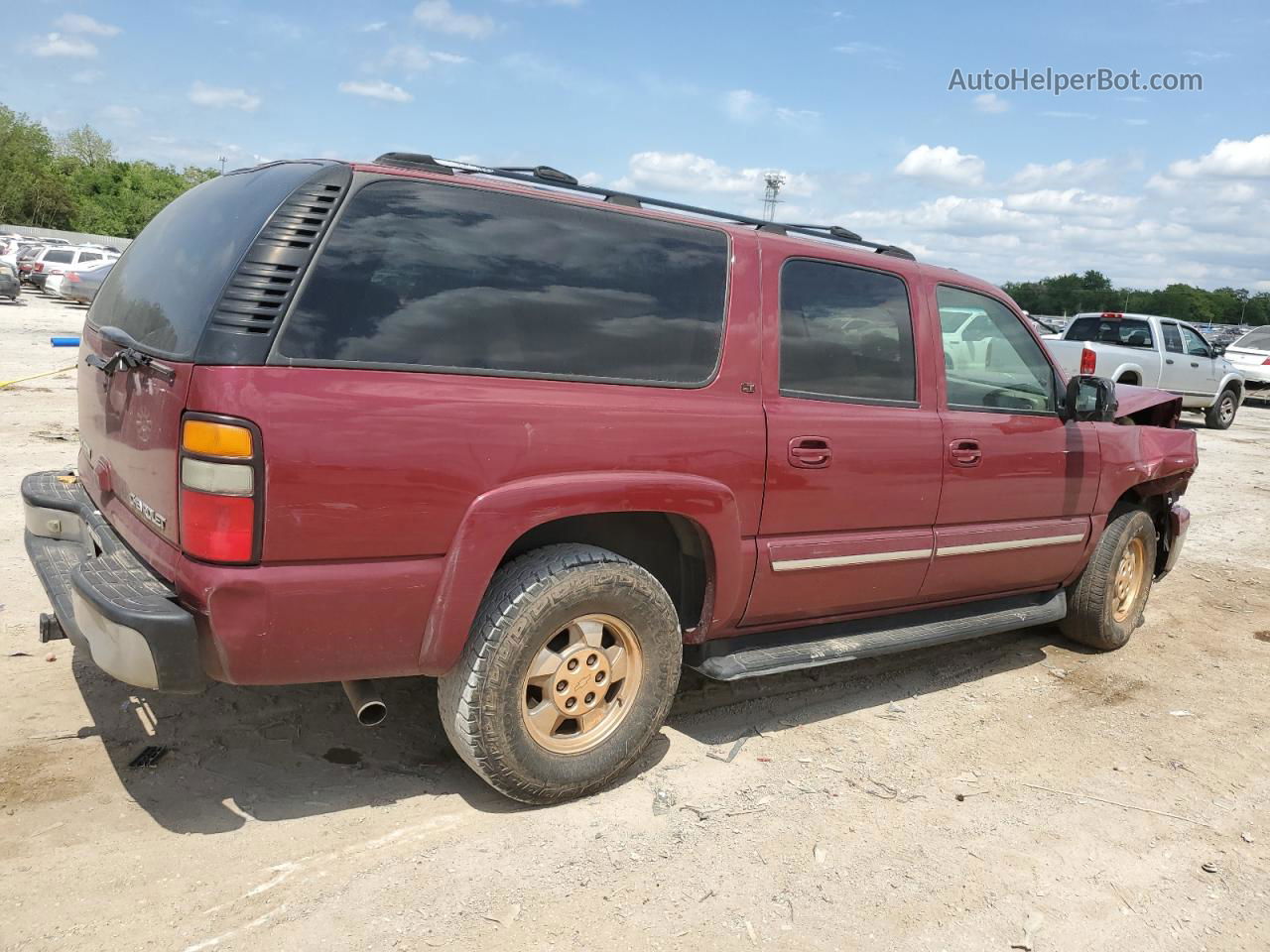 2005 Chevrolet Suburban K1500 Maroon vin: 3GNFK16Z65G202268