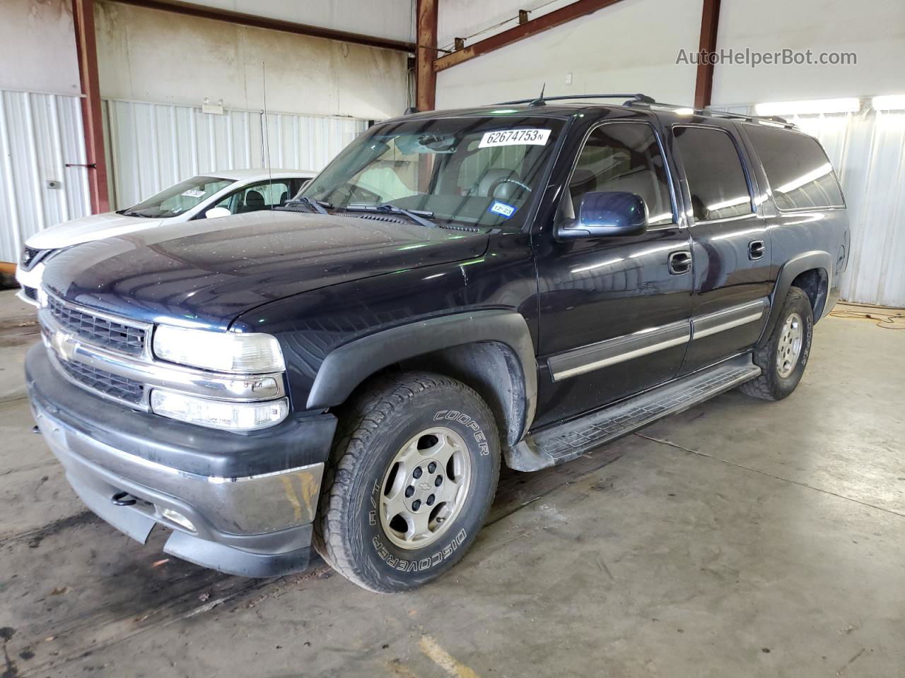 2005 Chevrolet Suburban K1500 Blue vin: 3GNFK16Z65G268416