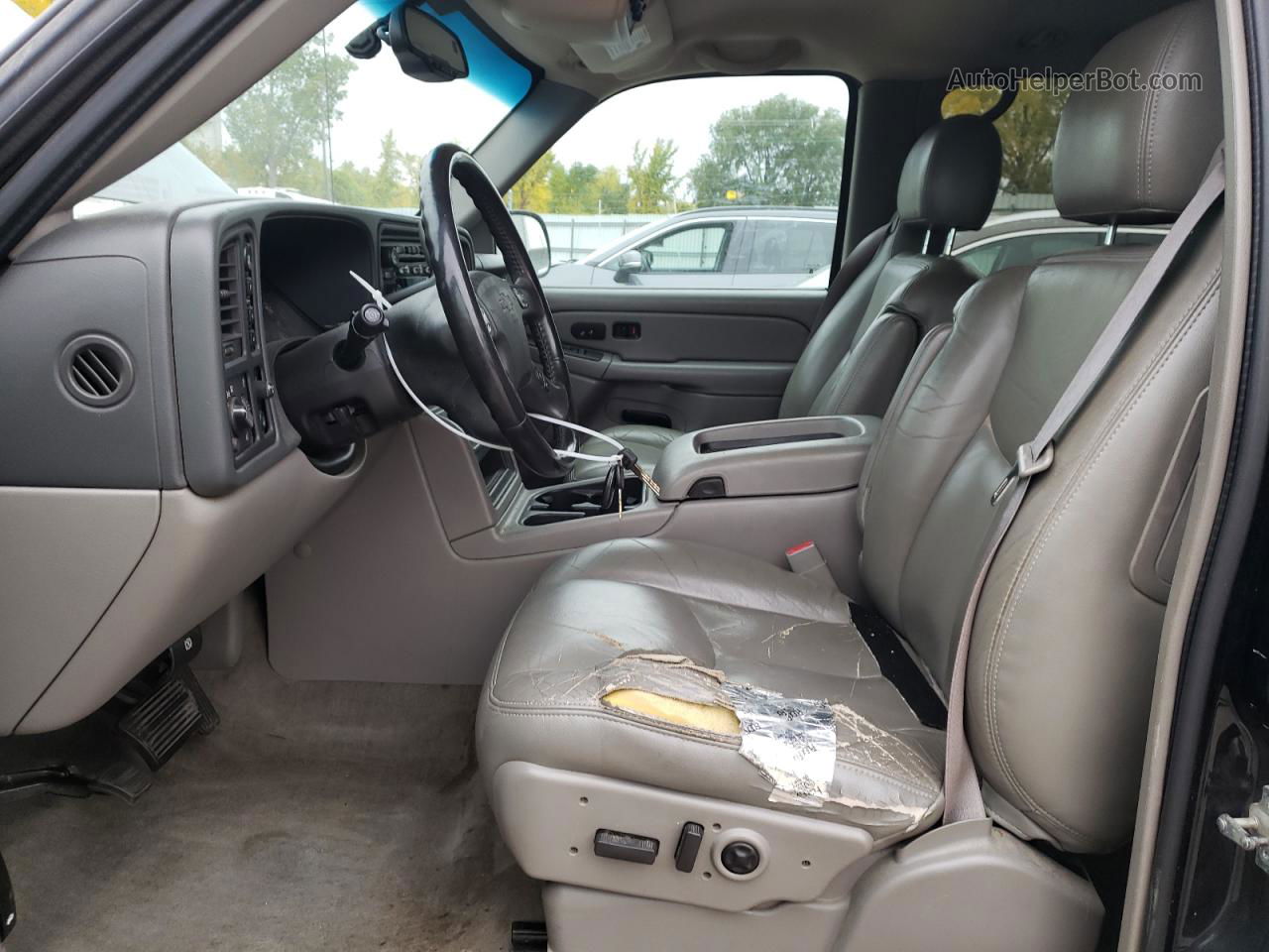 2005 Chevrolet Suburban K1500 Black vin: 3GNFK16Z75G191698