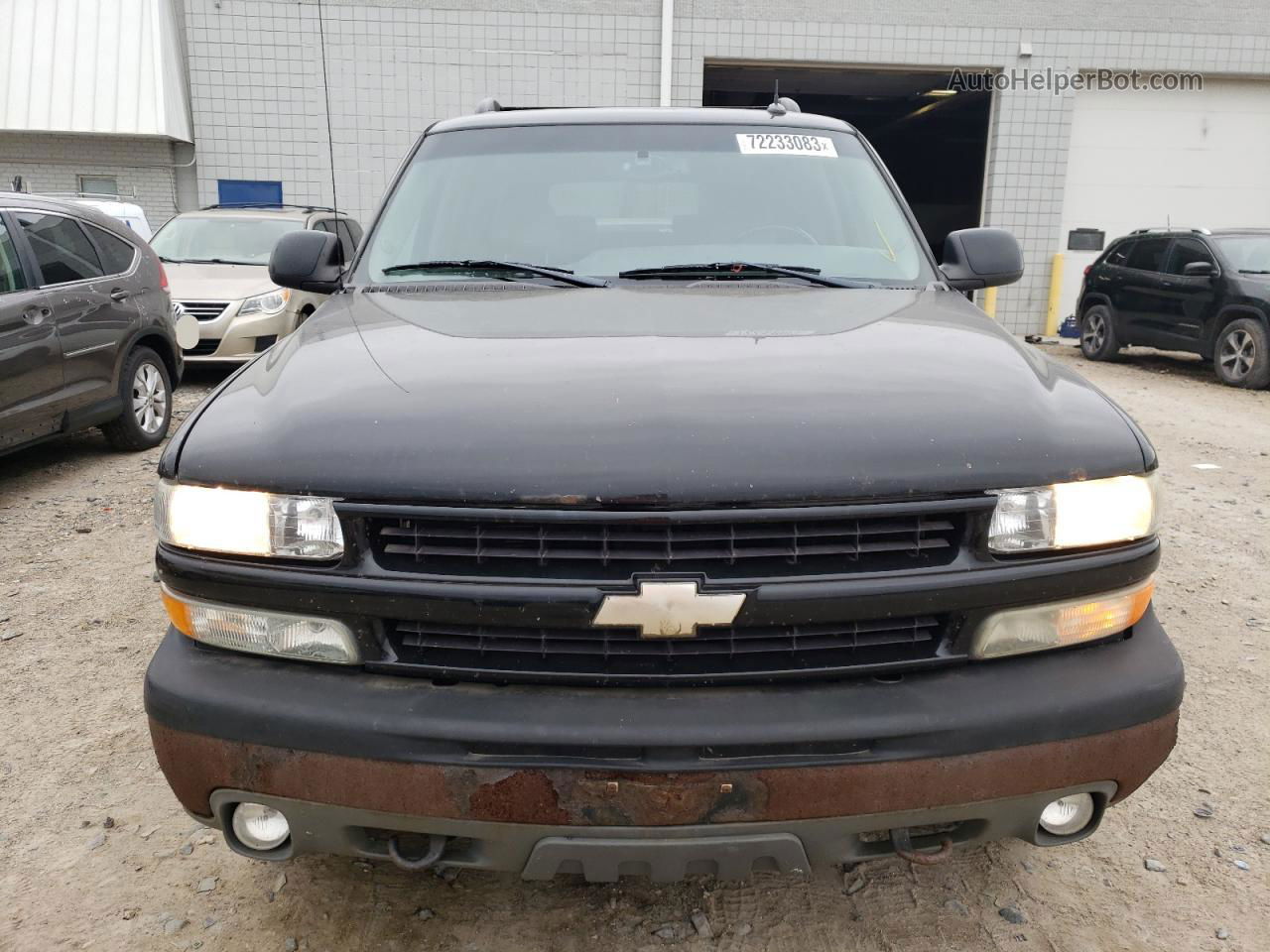 2005 Chevrolet Suburban K1500 Black vin: 3GNFK16Z75G191698