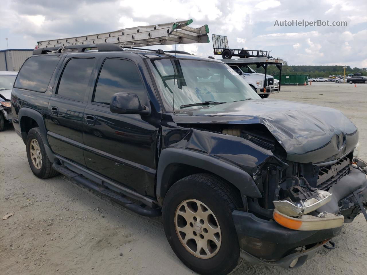 2005 Chevrolet Suburban K1500 Black vin: 3GNFK16Z75G277111