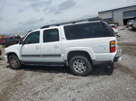 2005 Chevrolet Suburban K1500 White vin: 3GNFK16Z85G101510