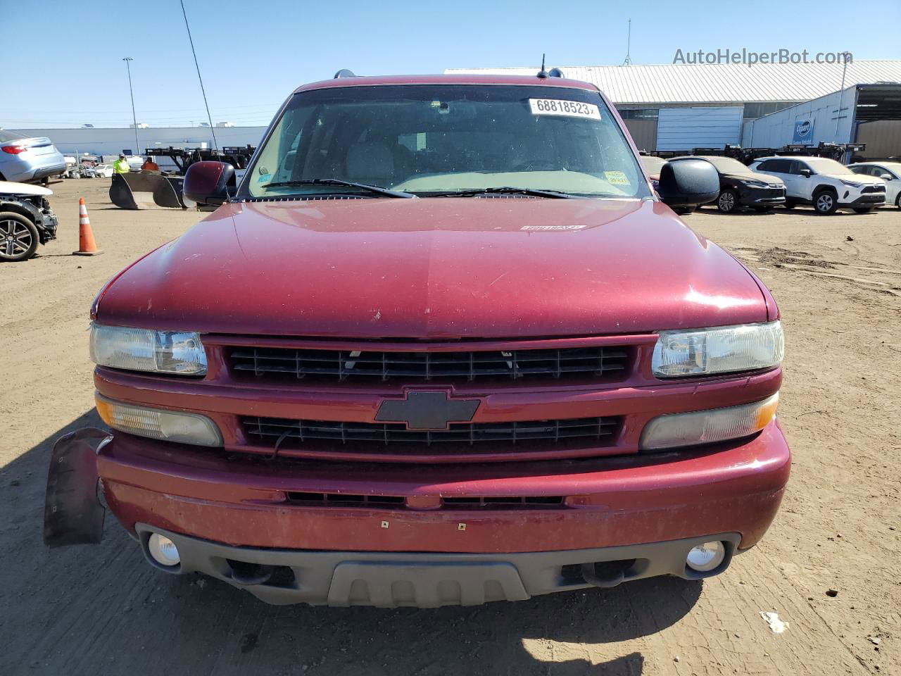 2005 Chevrolet Suburban K1500 Burgundy vin: 3GNFK16Z85G121126