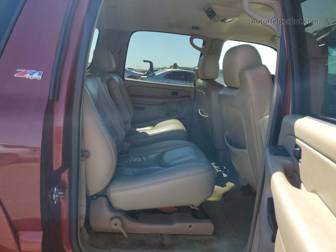 2005 Chevrolet Suburban K1500 Burgundy vin: 3GNFK16Z85G121126