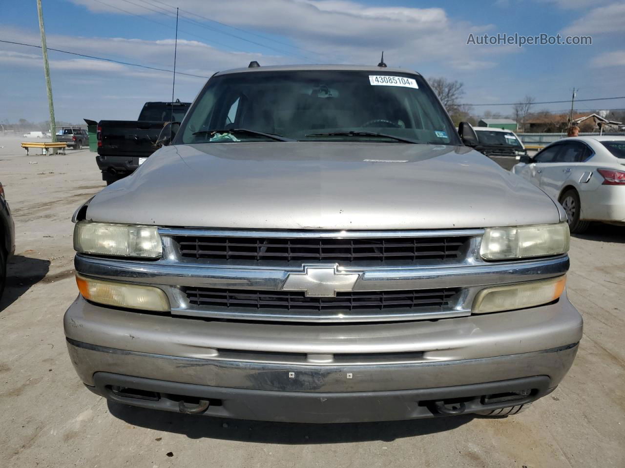 2005 Chevrolet Suburban K1500 Silver vin: 3GNFK16Z85G126648