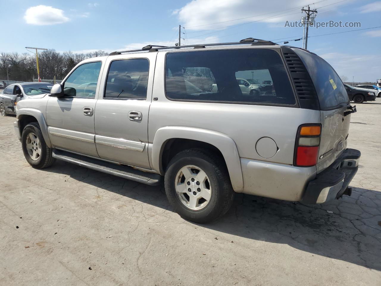 2005 Chevrolet Suburban K1500 Серебряный vin: 3GNFK16Z85G126648