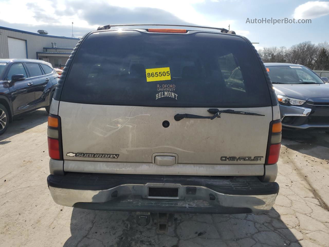 2005 Chevrolet Suburban K1500 Silver vin: 3GNFK16Z85G126648