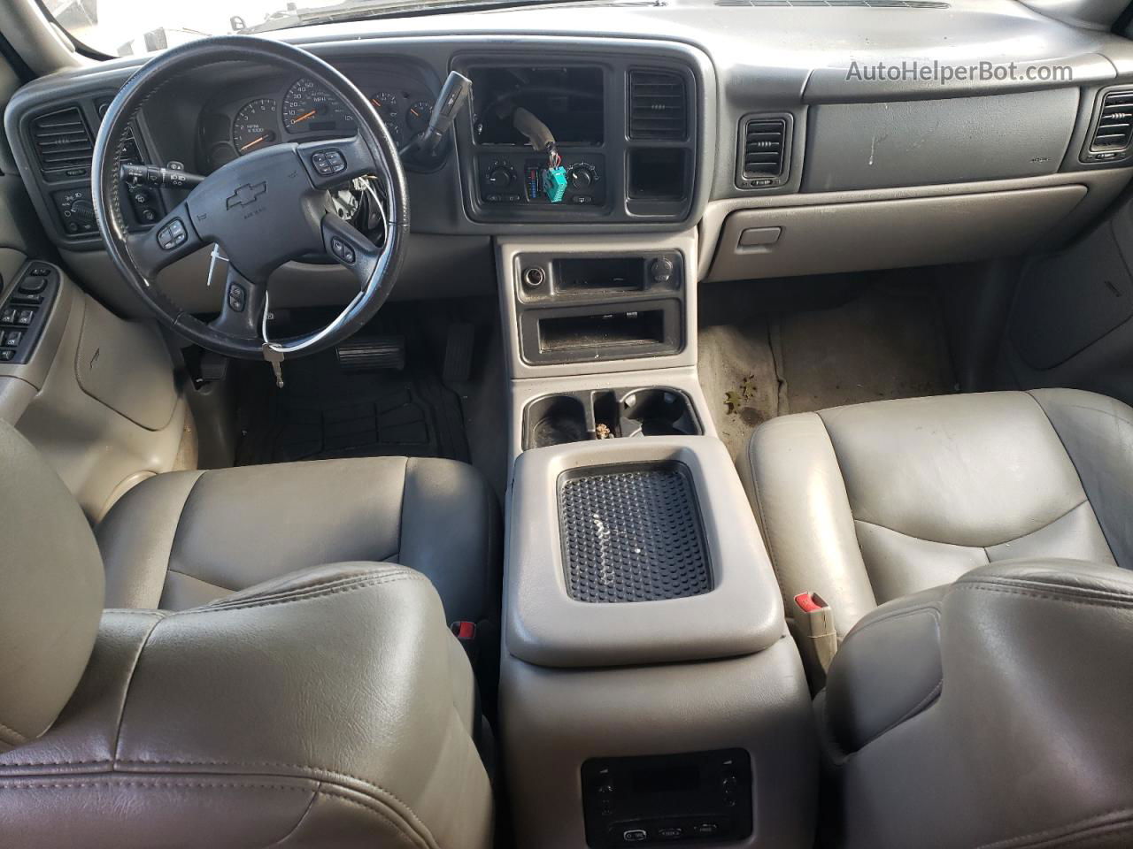 2005 Chevrolet Suburban K1500 White vin: 3GNFK16Z85G148911