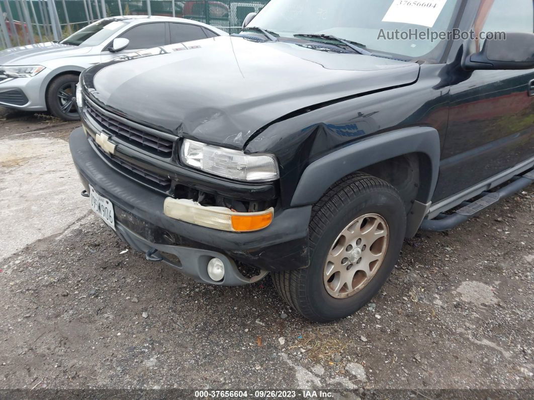 2005 Chevrolet Suburban 1500 Z71 Black vin: 3GNFK16Z85G168138