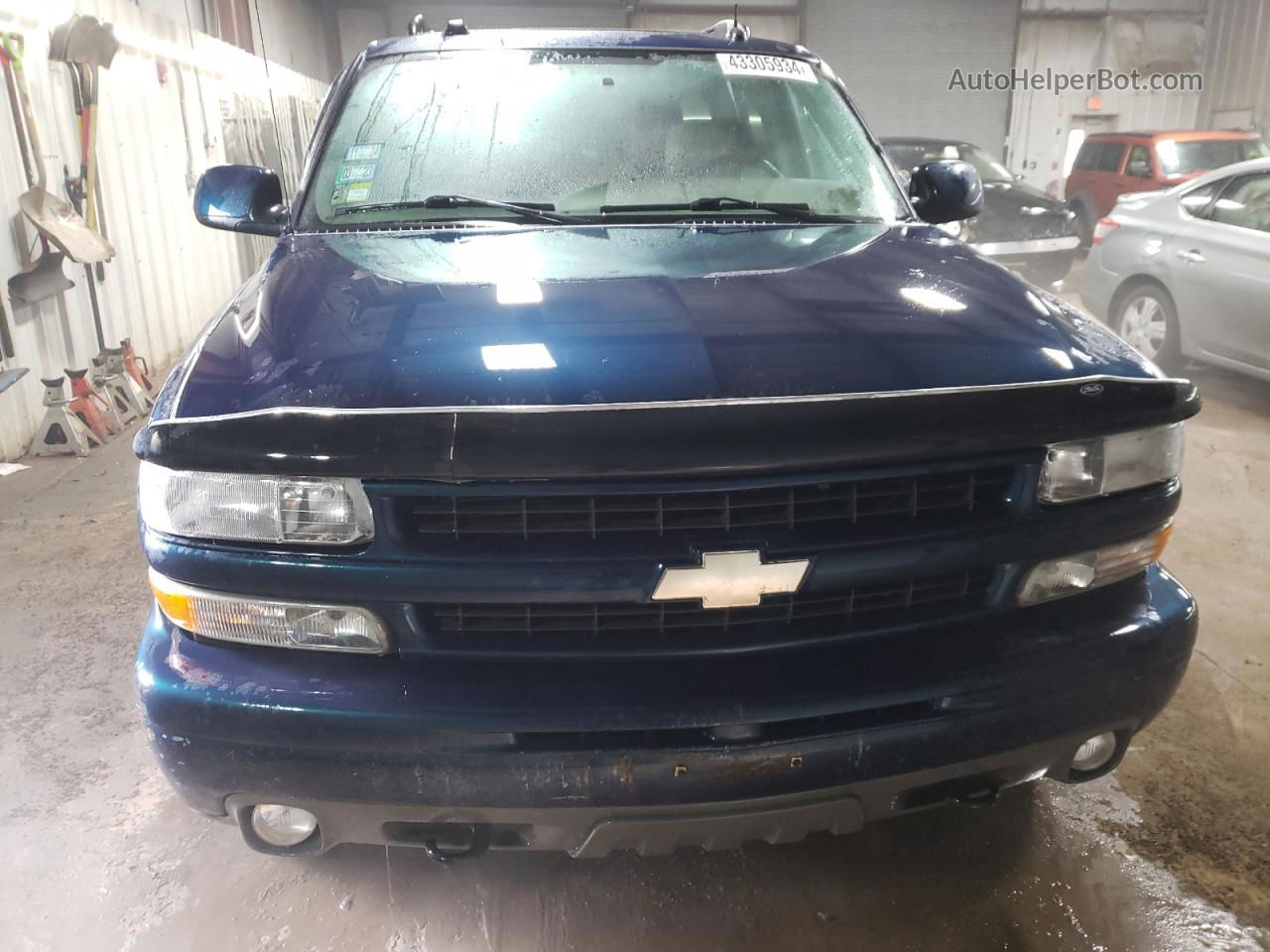 2005 Chevrolet Suburban K1500 Blue vin: 3GNFK16Z85G175140