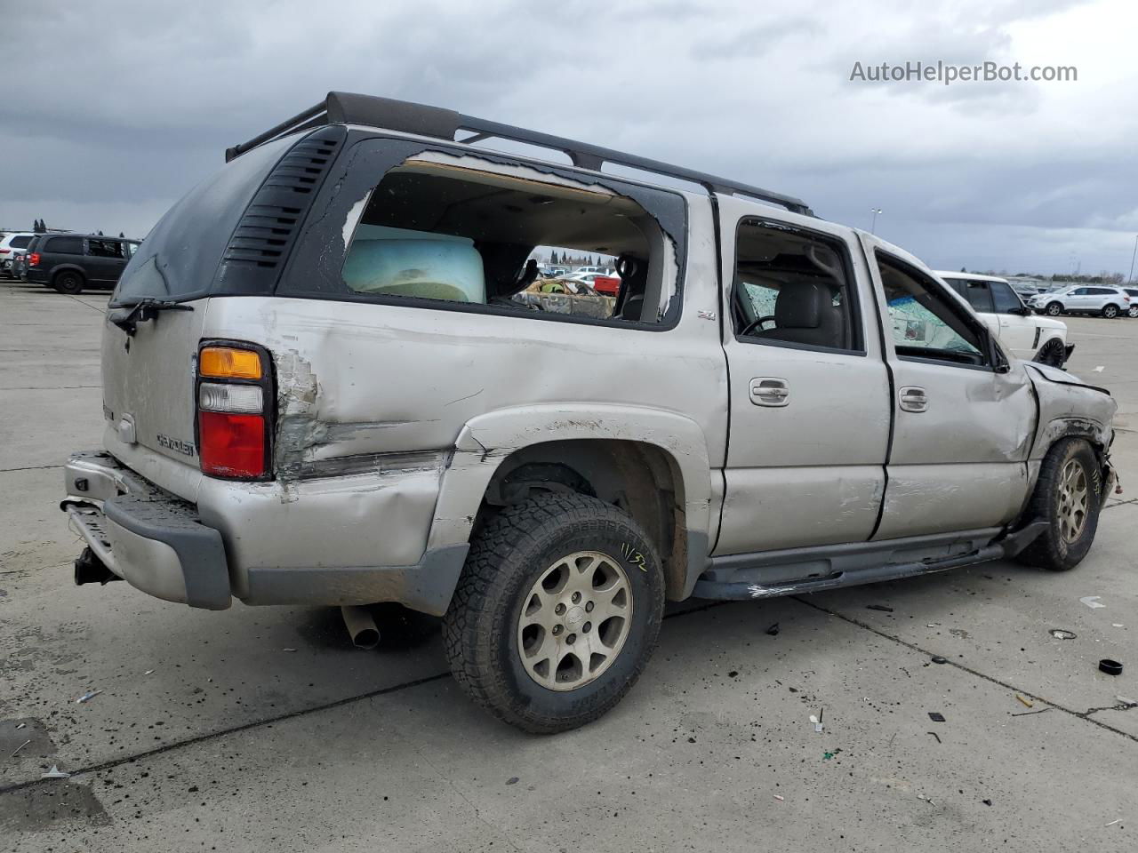 2005 Chevrolet Suburban K1500 Tan vin: 3GNFK16Z85G179463