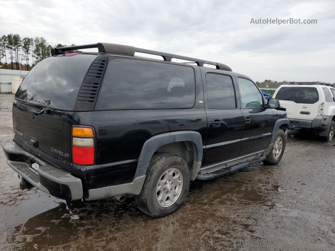 2005 Chevrolet Suburban K1500 Black vin: 3GNFK16Z85G181083