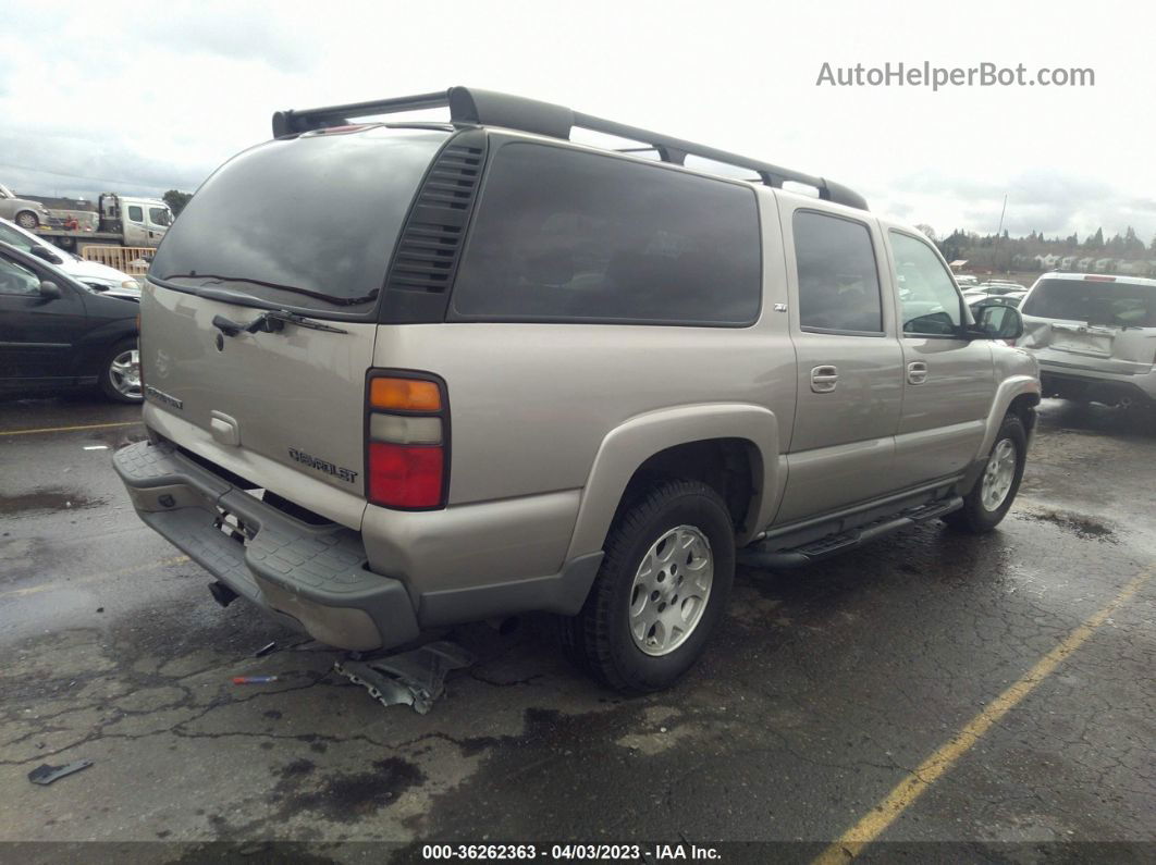 2005 Chevrolet Suburban Z71 Gold vin: 3GNFK16Z85G184033