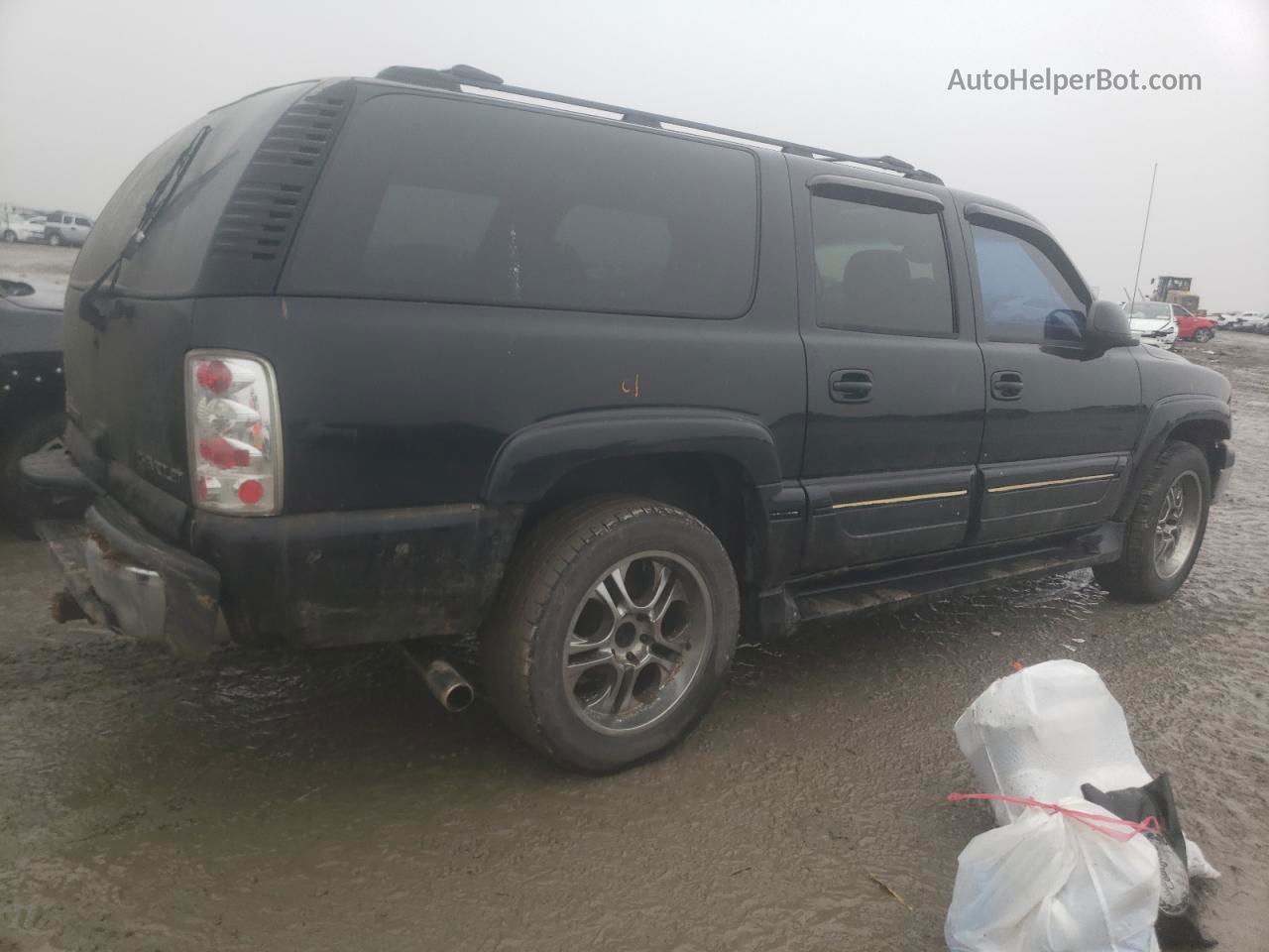 2005 Chevrolet Suburban K1500 Black vin: 3GNFK16Z85G197641