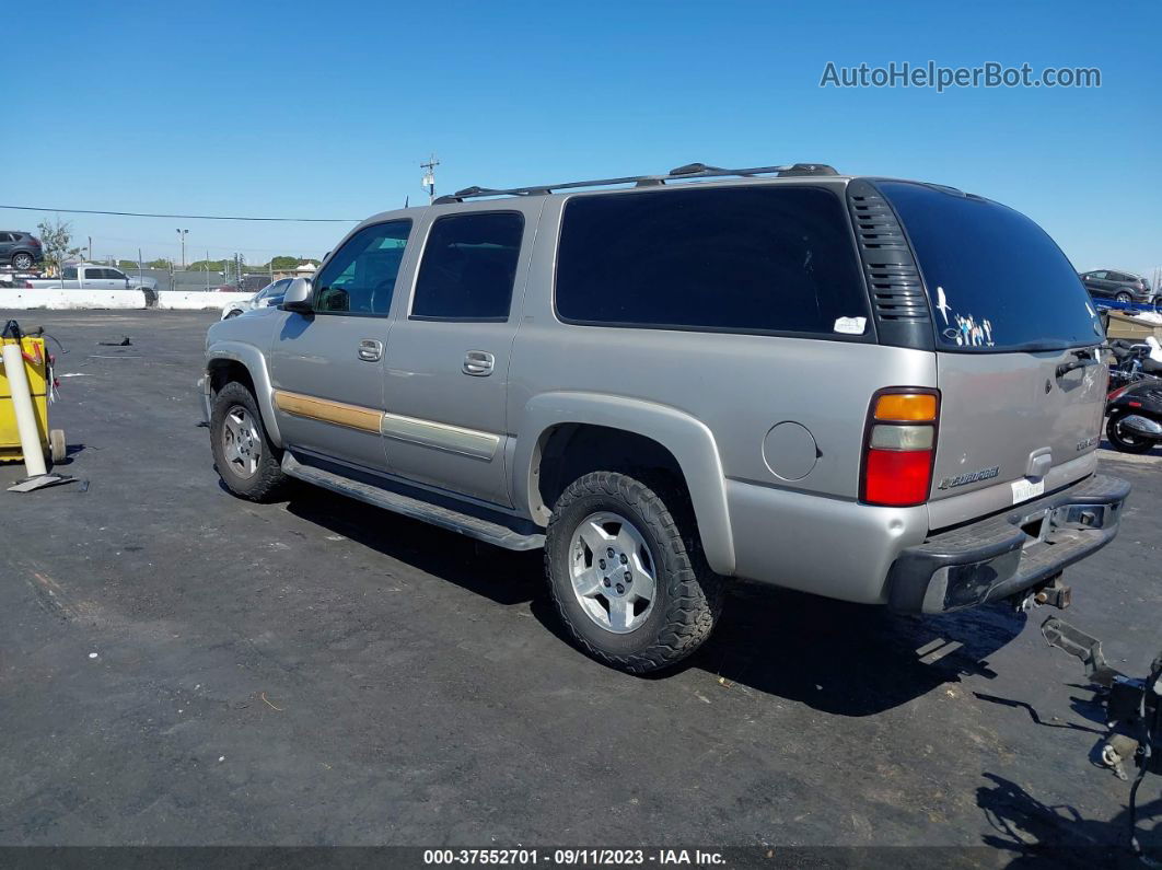 2005 Chevrolet Suburban Lt Beige vin: 3GNFK16Z85G199471