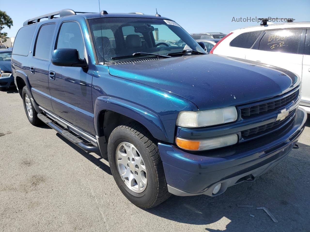 2005 Chevrolet Suburban K1500 Teal vin: 3GNFK16Z85G261063