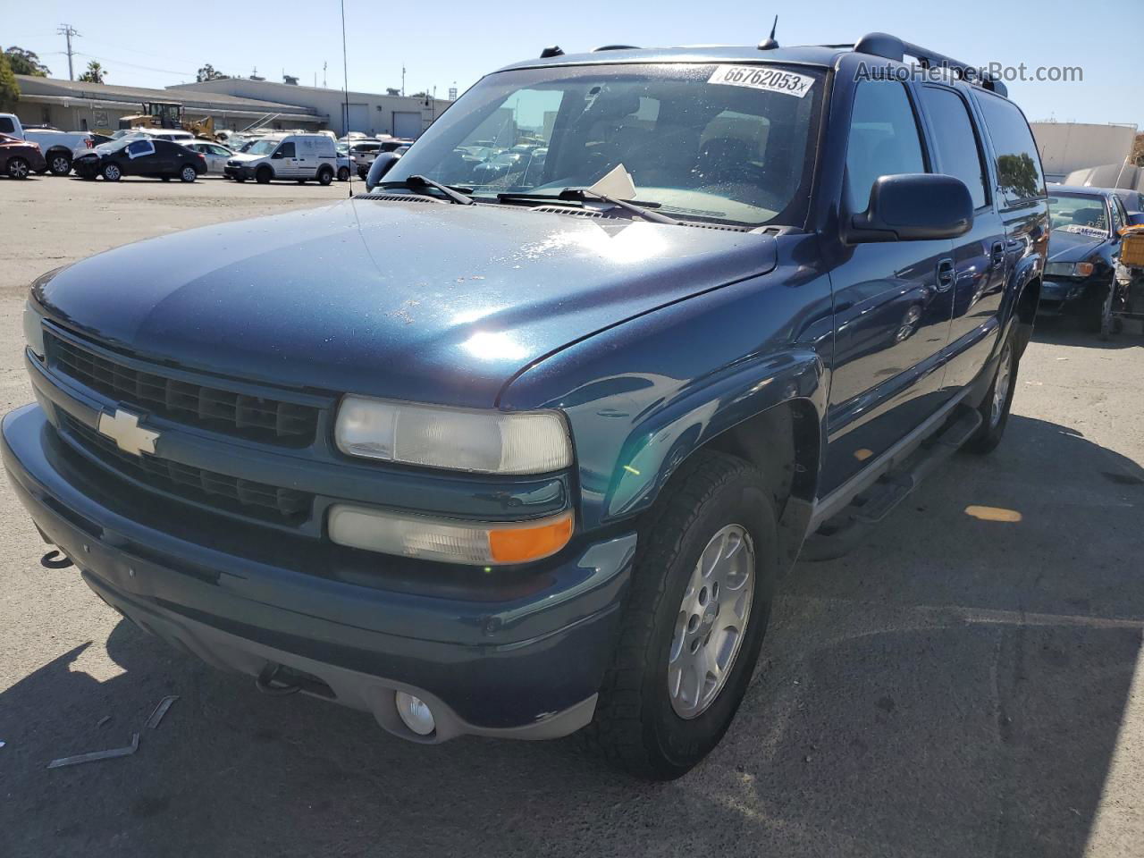 2005 Chevrolet Suburban K1500 Teal vin: 3GNFK16Z85G261063