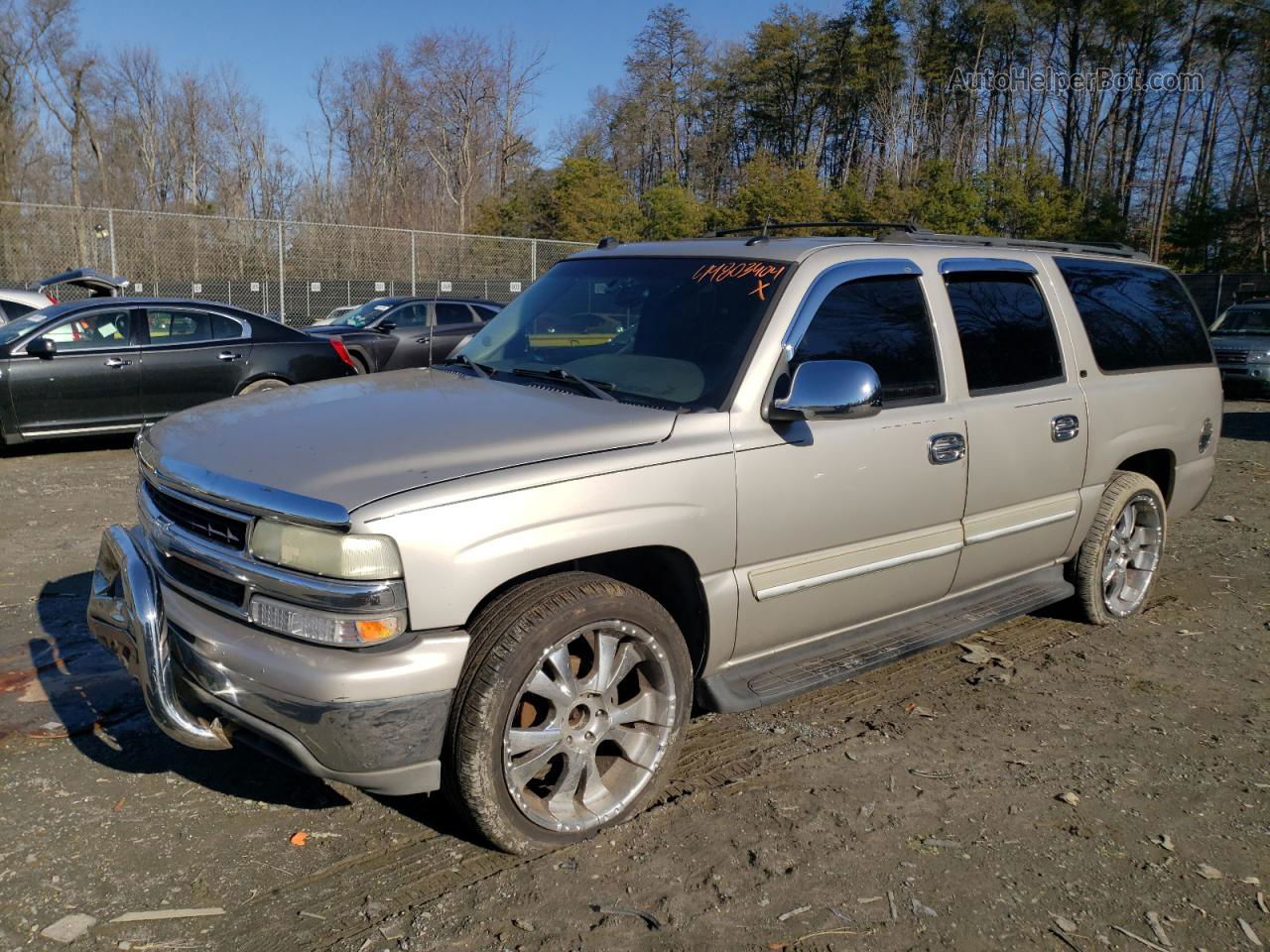 2005 Chevrolet Suburban K1500 Silver vin: 3GNFK16Z95G113469