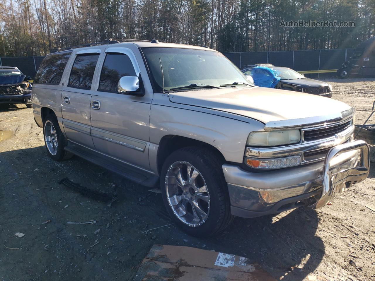 2005 Chevrolet Suburban K1500 Silver vin: 3GNFK16Z95G113469