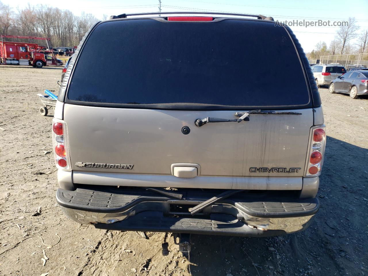 2005 Chevrolet Suburban K1500 Silver vin: 3GNFK16Z95G113469