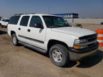 2005 Chevrolet Suburban K1500 White vin: 3GNFK16Z95G119272