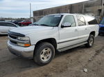 2005 Chevrolet Suburban K1500 White vin: 3GNFK16Z95G217573