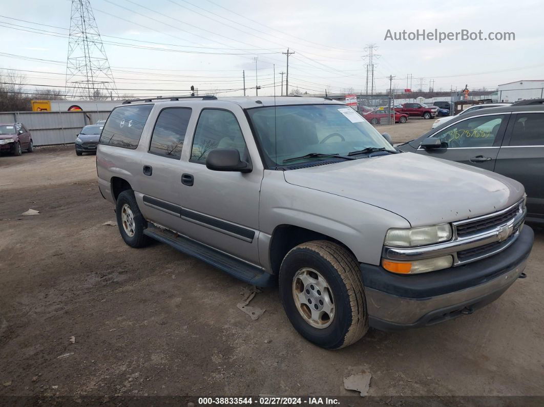 2005 Chevrolet Suburban 1500 Ls Silver vin: 3GNFK16Z95G294234