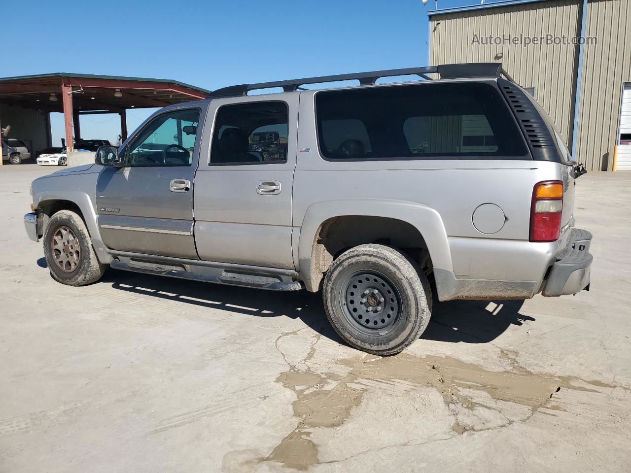 2005 Chevrolet Suburban K1500 Silver vin: 3GNFK16ZX5G100956