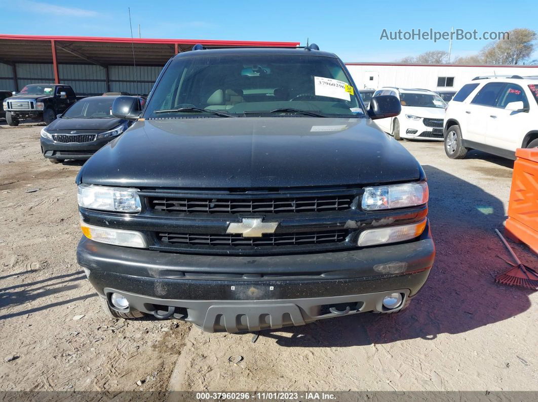 2005 Chevrolet Suburban 1500 Z71 Black vin: 3GNFK16ZX5G139983