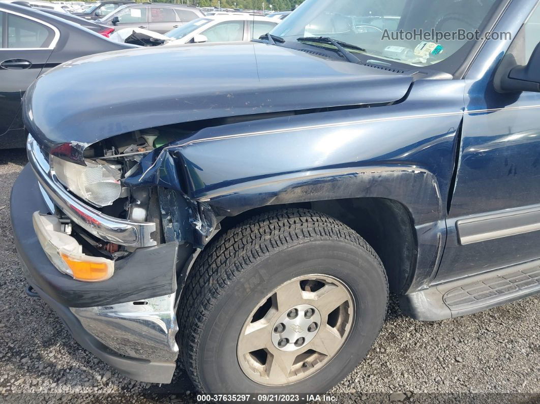 2005 Chevrolet Suburban Lt Dark Blue vin: 3GNFK16ZX5G174104