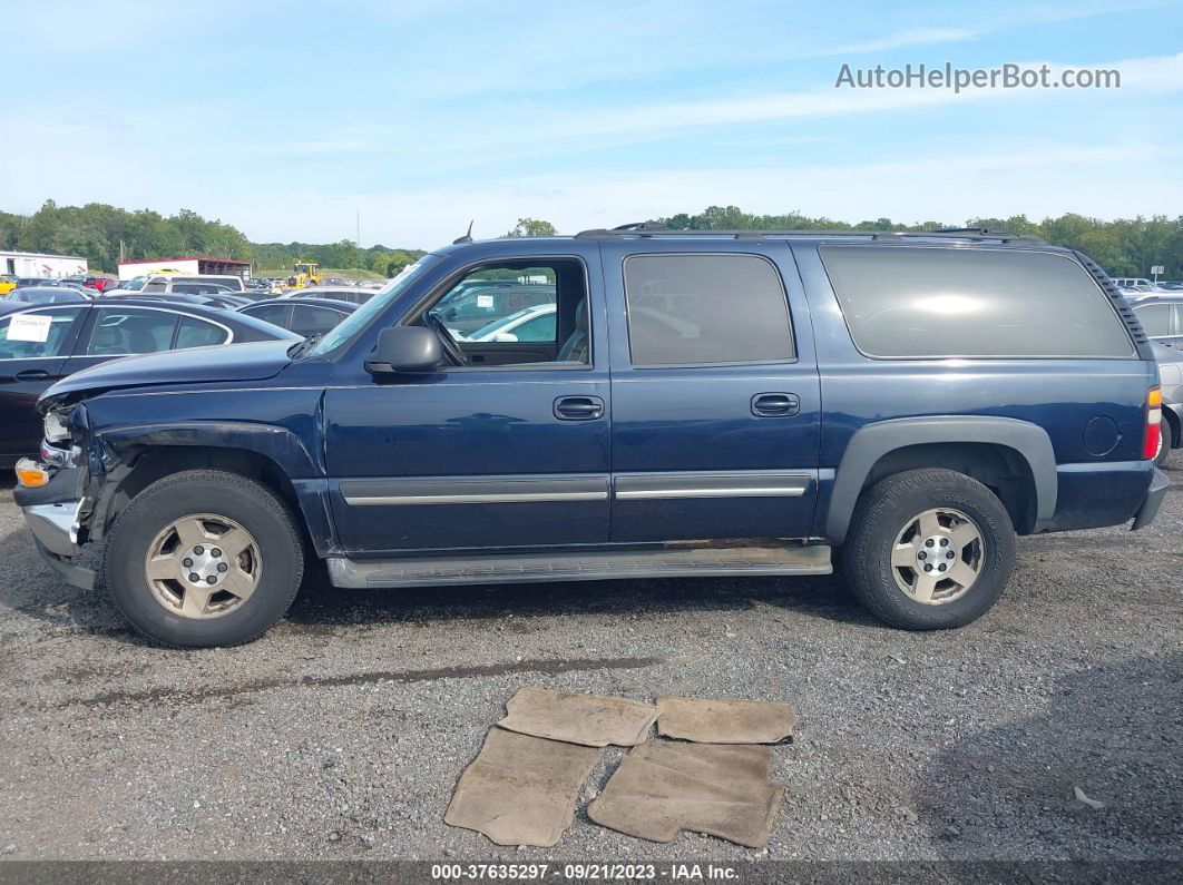 2005 Chevrolet Suburban Lt Dark Blue vin: 3GNFK16ZX5G174104