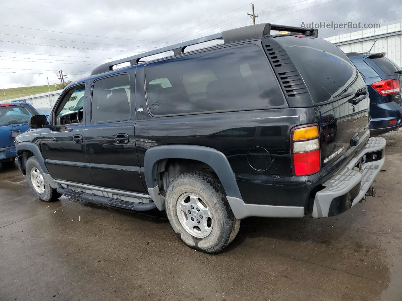 2005 Chevrolet Suburban K1500 Black vin: 3GNFK16ZX5G210731