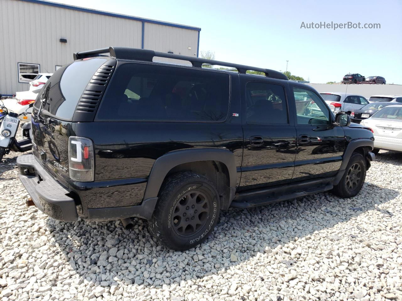 2005 Chevrolet Suburban K1500 Black vin: 3GNFK16ZX5G276180