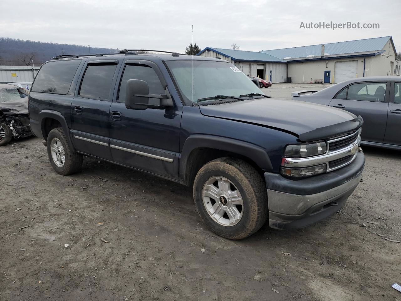 2005 Chevrolet Suburban K1500 Blue vin: 3GNFK16ZX5G283338