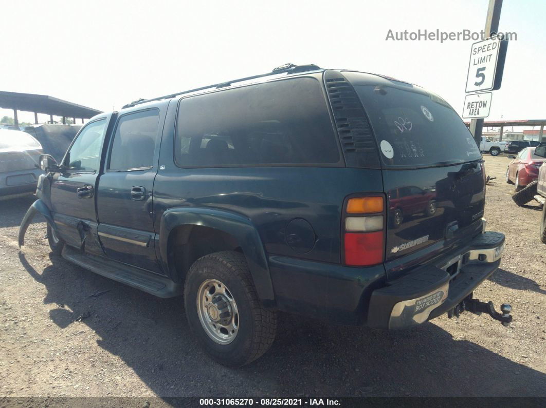 2005 Chevrolet Suburban Lt Синий vin: 3GNGC26U55G227707