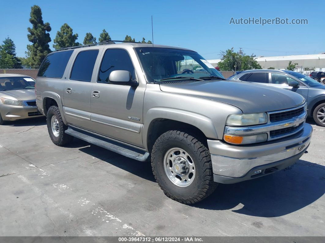 2000 Chevrolet Suburban 2500 Lt Beige vin: 3GNGC26U5YG187651