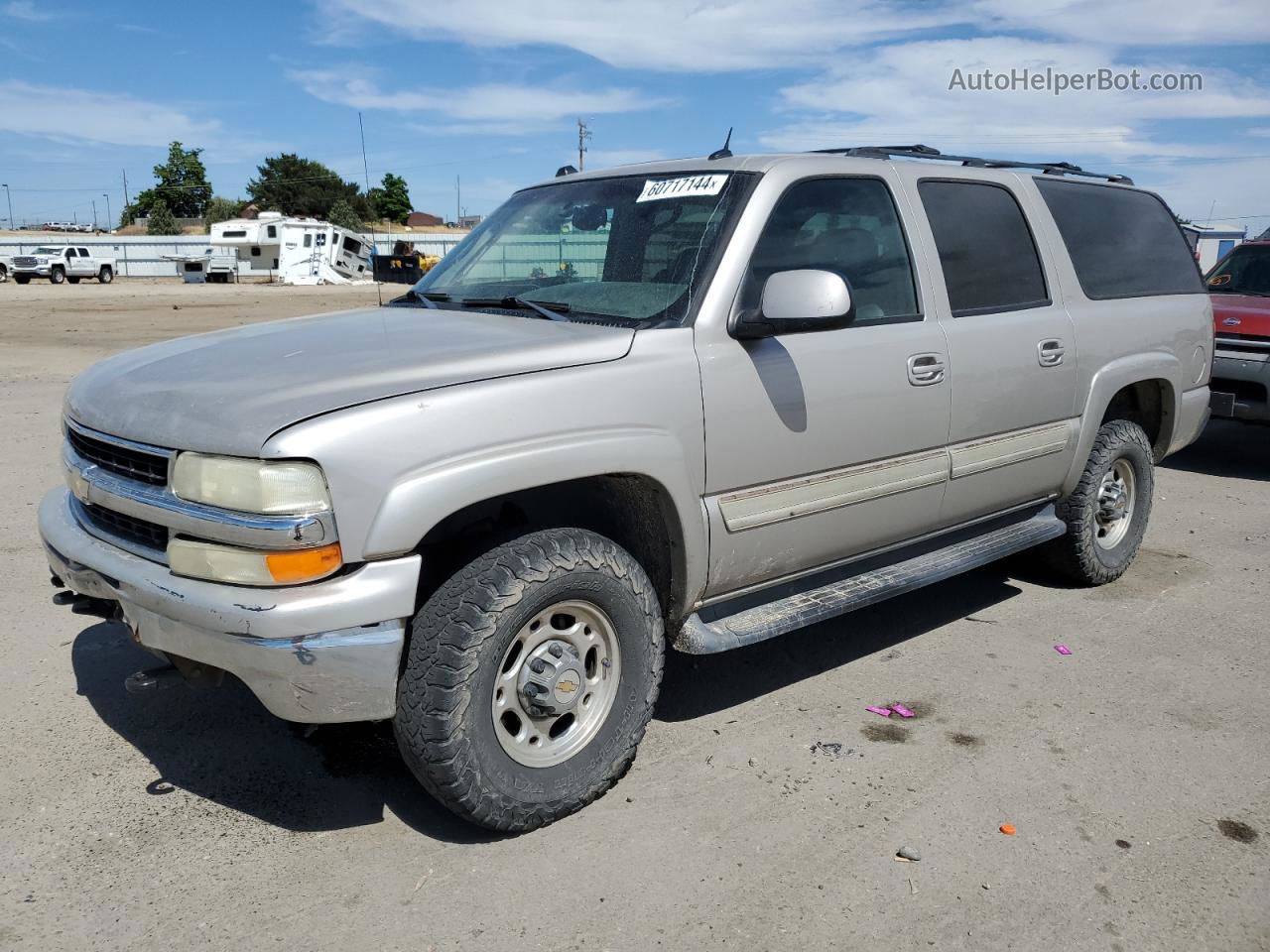 2005 Chevrolet Suburban K2500 Желто-коричневый vin: 3GNGK26G45G189352