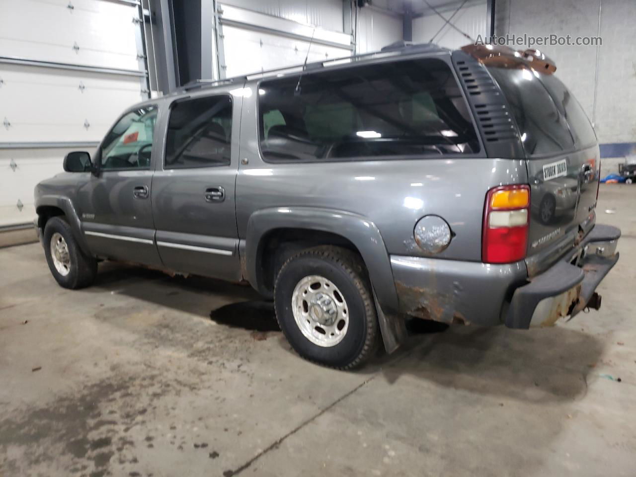 2000 Chevrolet Suburban K2500 Charcoal vin: 3GNGK26U1YG186385