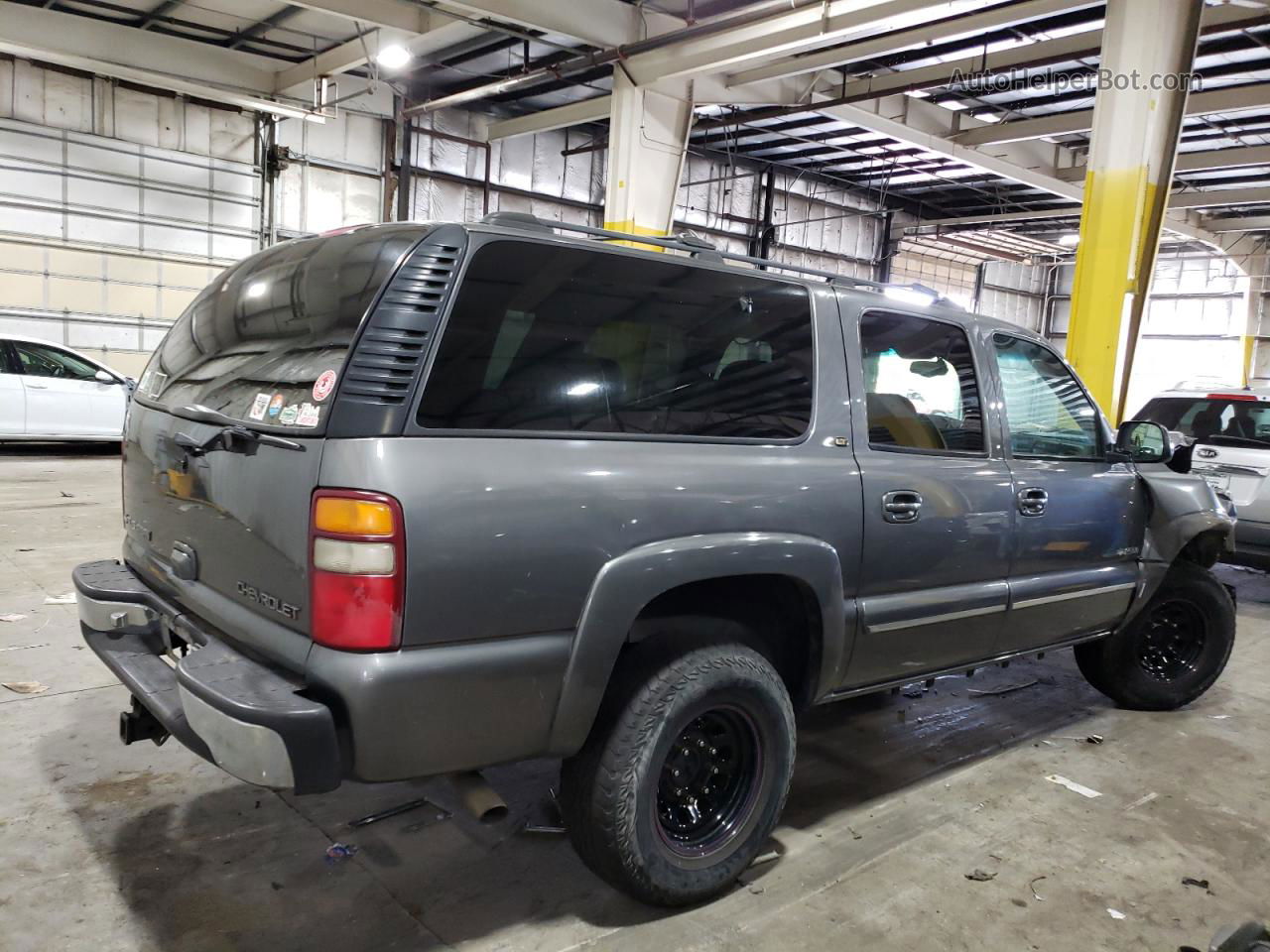 2000 Chevrolet Suburban K2500 Gray vin: 3GNGK26U2YG147174