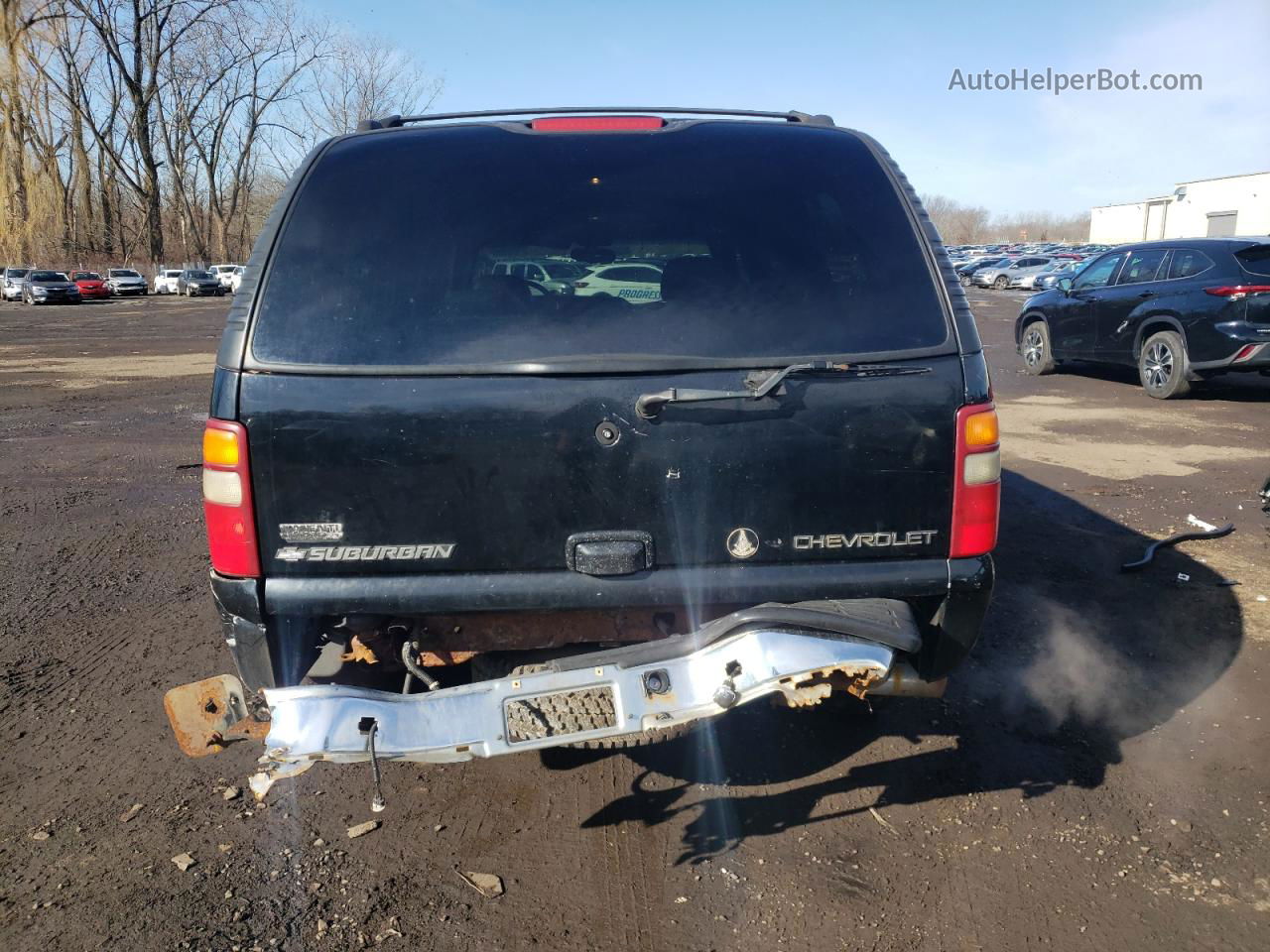 2000 Chevrolet Suburban K2500 Black vin: 3GNGK26U7YG191431