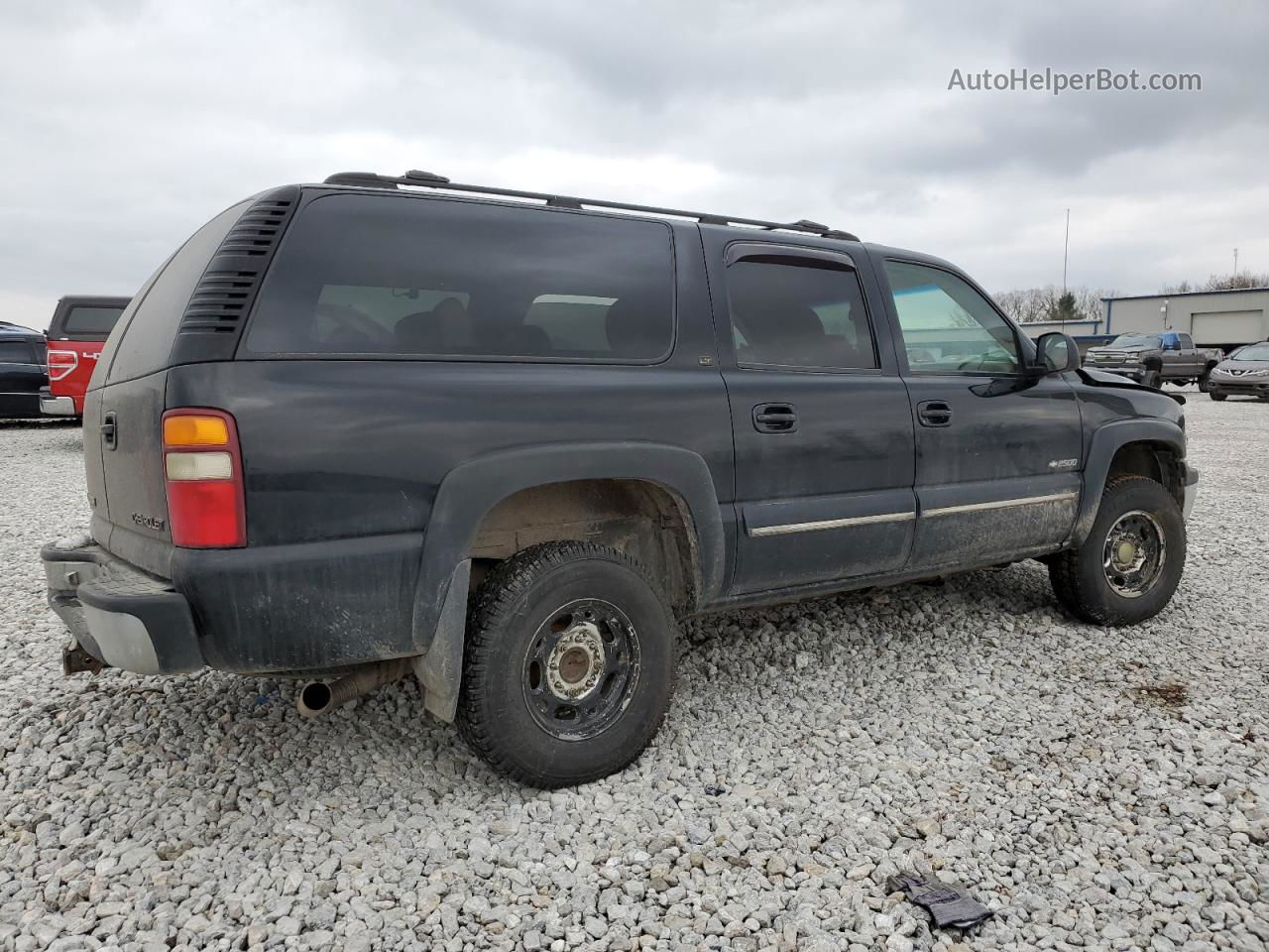 2000 Chevrolet Suburban K2500 Black vin: 3GNGK26U8YG199439