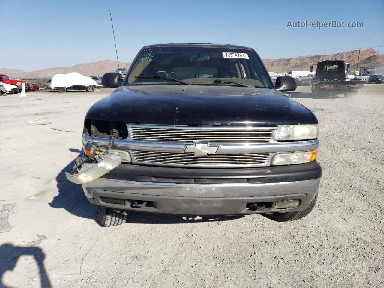 2000 Chevrolet Suburban K2500 Black vin: 3GNGK26U9YG152372