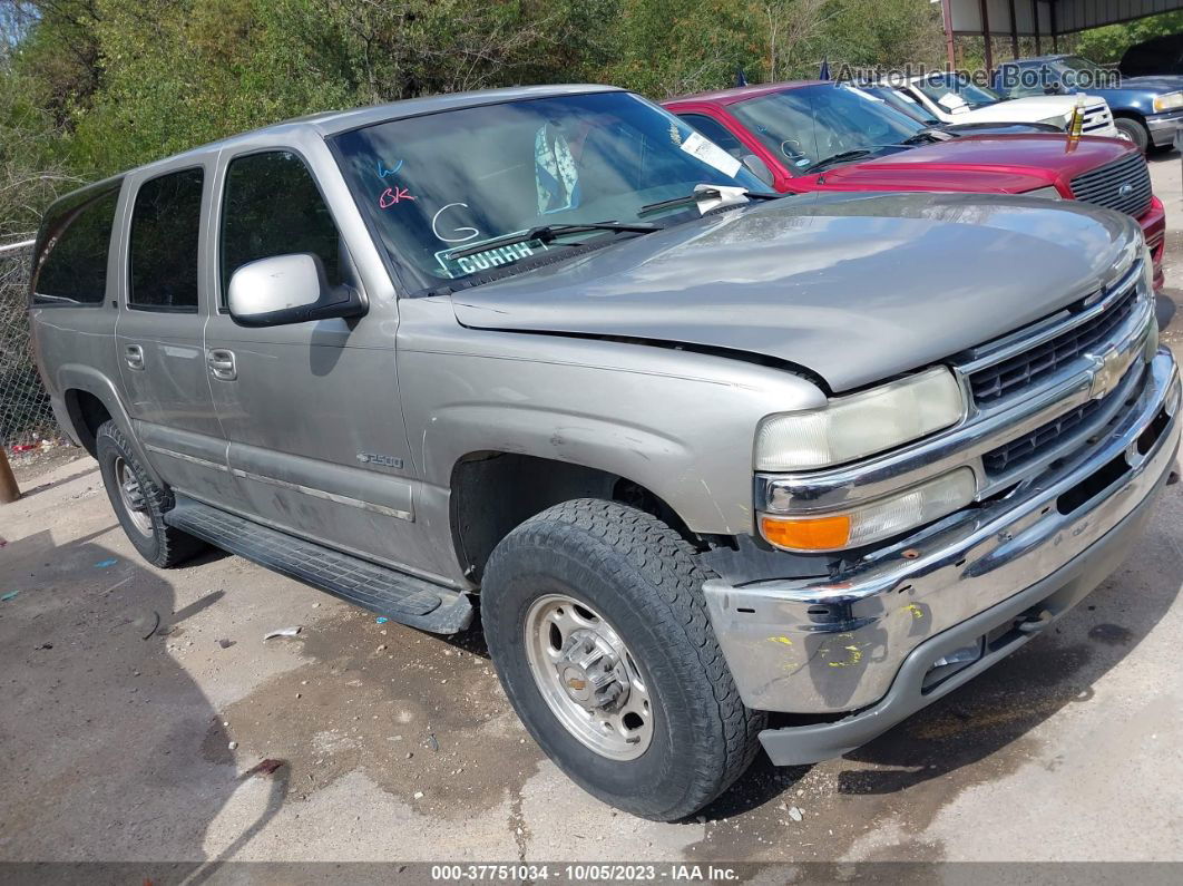 2000 Chevrolet Suburban 2500 Lt Beige vin: 3GNGK26UXYG174056