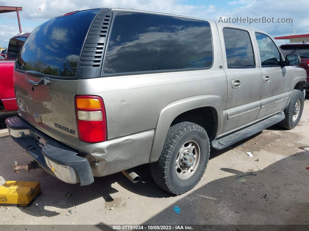 2000 Chevrolet Suburban 2500 Lt Beige vin: 3GNGK26UXYG174056