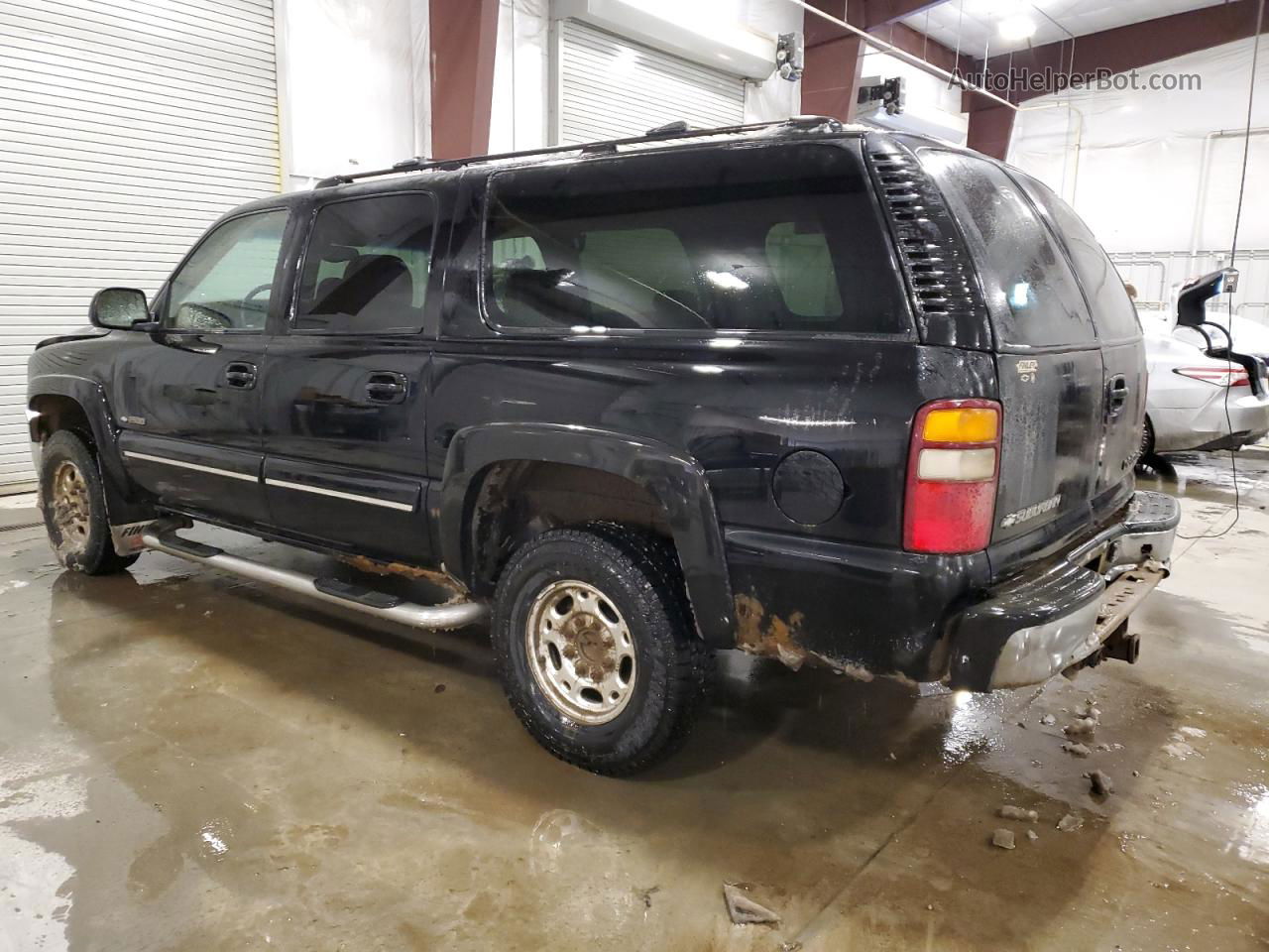 2000 Chevrolet Suburban K2500 Black vin: 3GNGK26UXYG197417