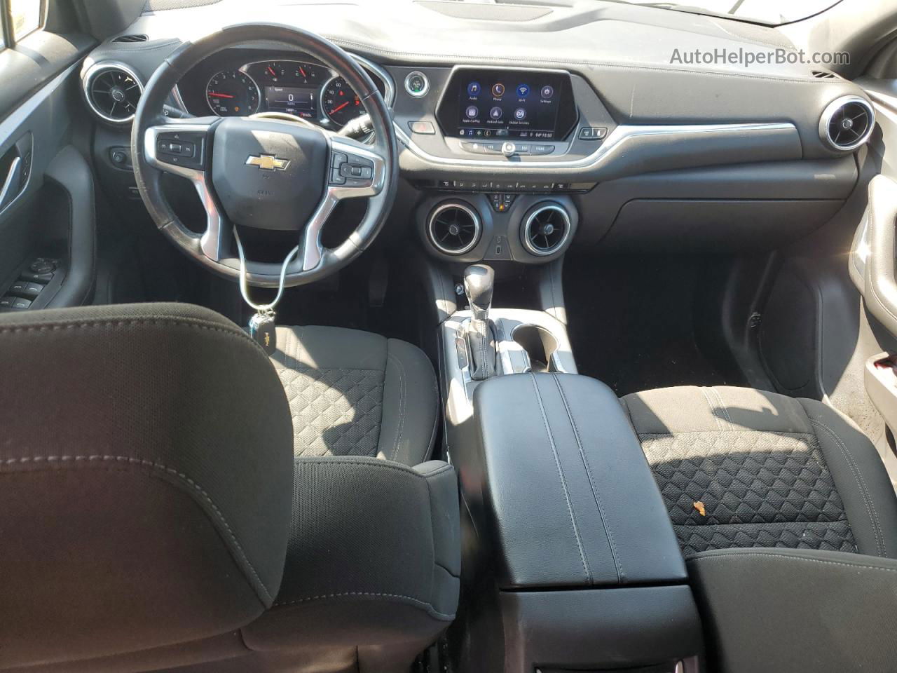 2019 Chevrolet Blazer L Silver vin: 3GNKBARA6KS651981