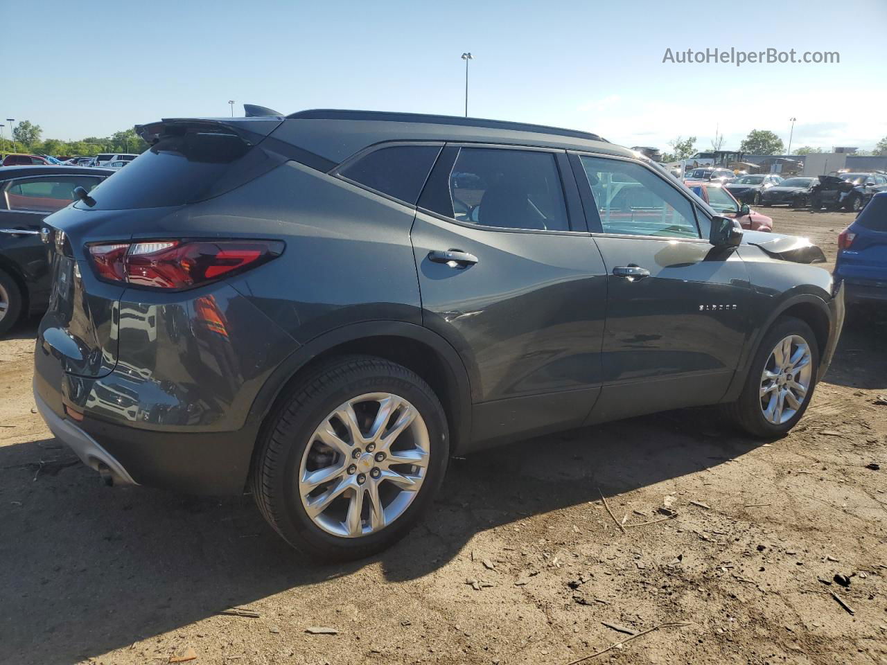 2019 Chevrolet Blazer 1lt Charcoal vin: 3GNKBBRA0KS579925