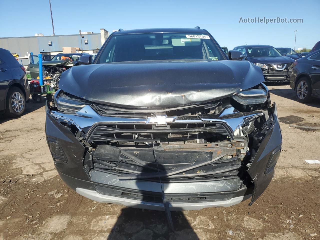 2019 Chevrolet Blazer 1lt Charcoal vin: 3GNKBBRA0KS579925