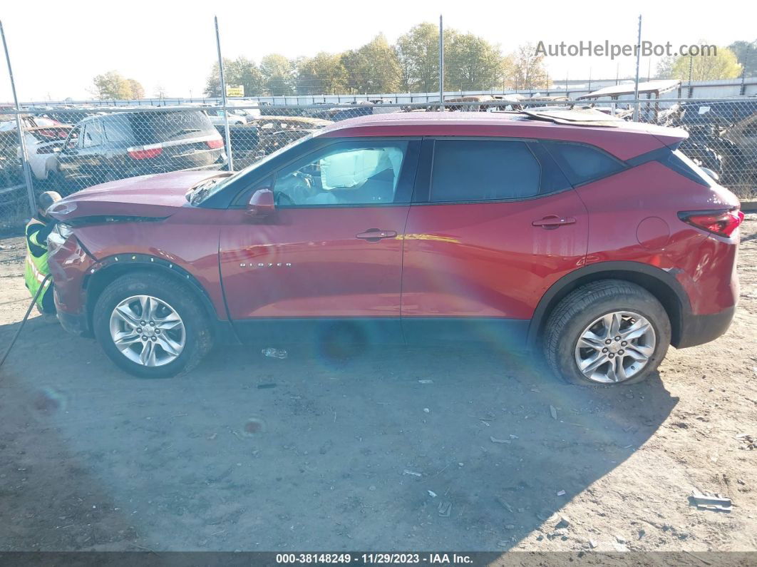 2019 Chevrolet Blazer Red vin: 3GNKBBRA0KS587149