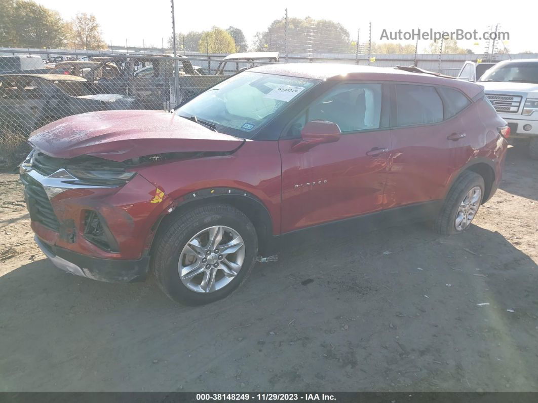 2019 Chevrolet Blazer Red vin: 3GNKBBRA0KS587149